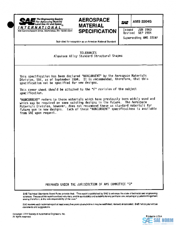 SAE AMS2204G PDF