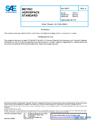 SAE MA1370A PDF