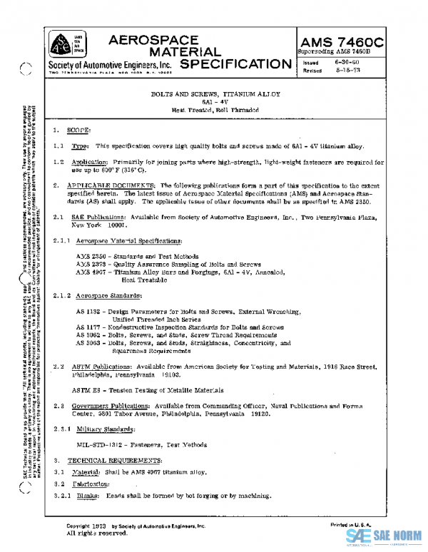 SAE AMS7460C PDF
