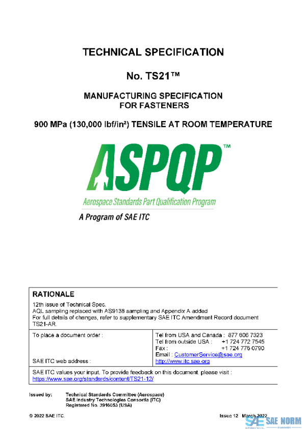 SAE TS21-12 PDF