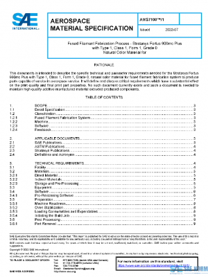 SAE AMS7100/1 PDF