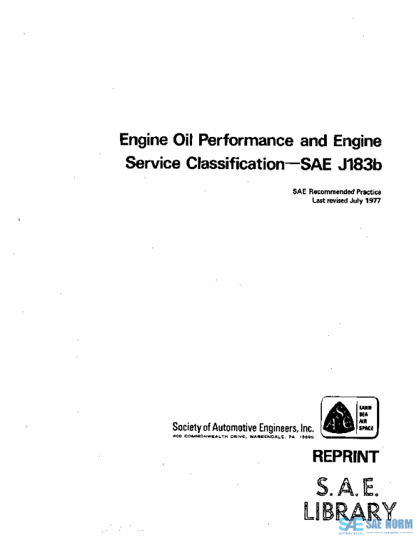 SAE J183B_197707 PDF