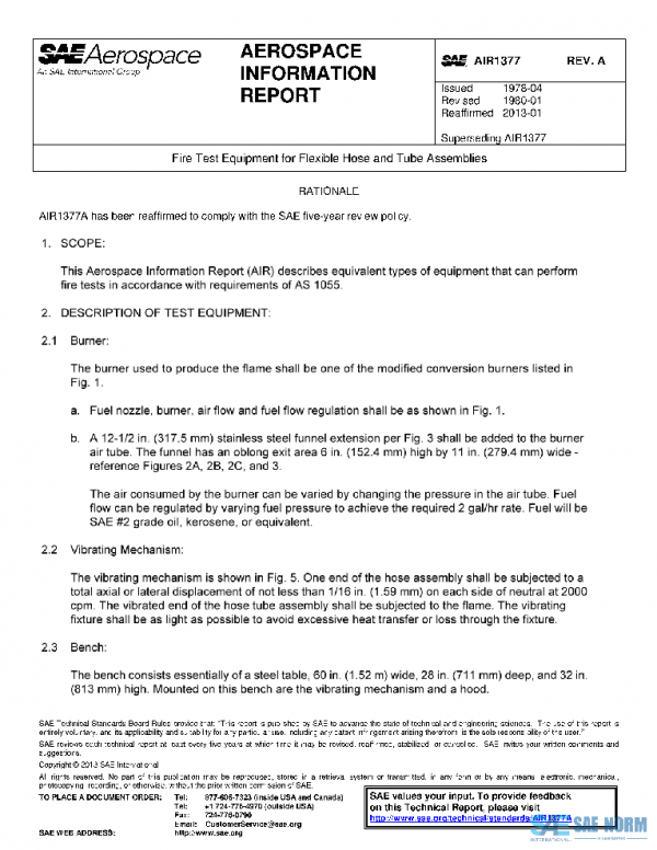 SAE AIR1377A PDF