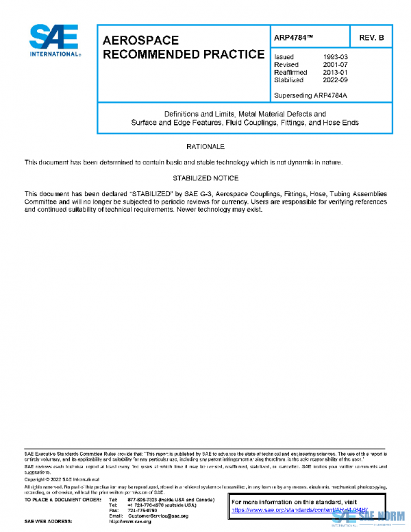 SAE ARP4784B PDF