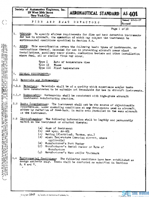 SAE AS401 PDF