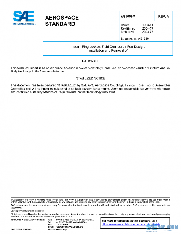 SAE AS1959A PDF