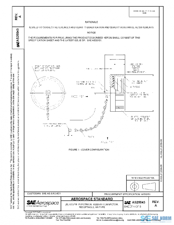 SAE AS25043A PDF SAE AS25043A PDF