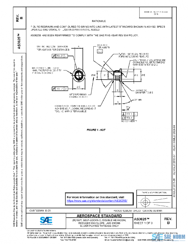 SAE AS3625B PDF