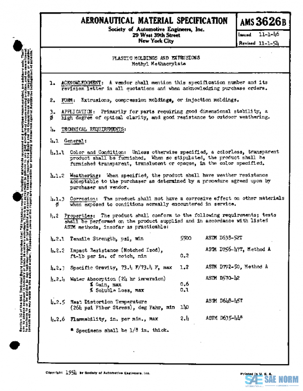 SAE AMS3626B PDF SAE AMS3626B PDF