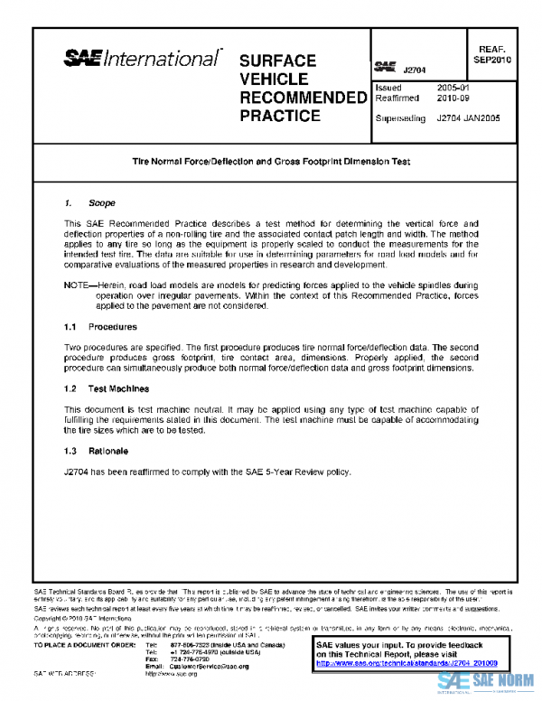 SAE J2704_201009 PDF SAE J2704_201009 PDF