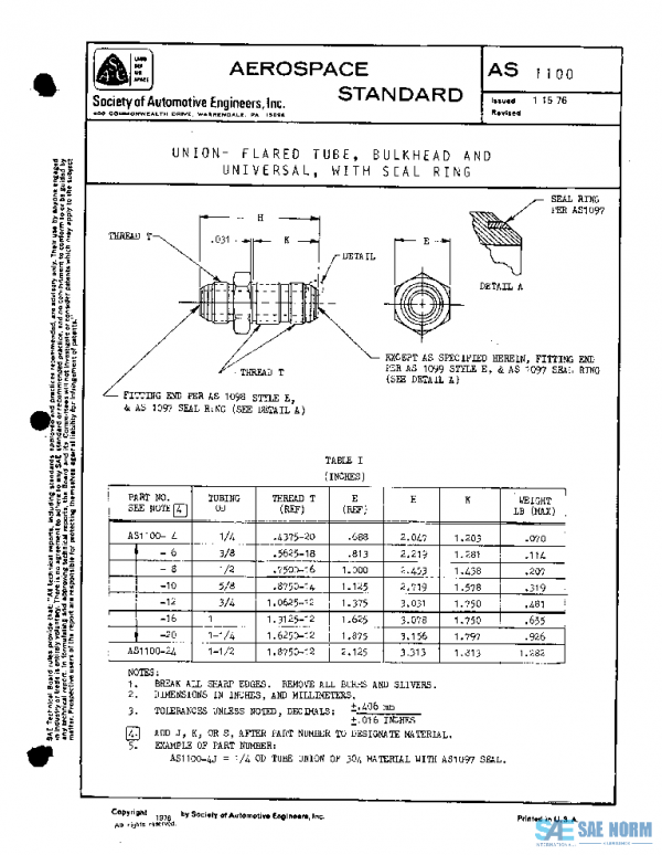 SAE AS1100 PDF