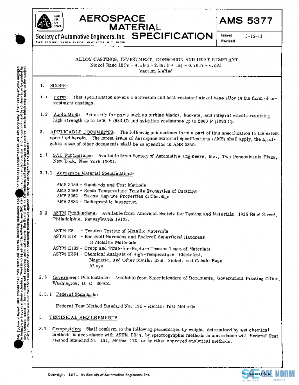SAE AMS5377 PDF