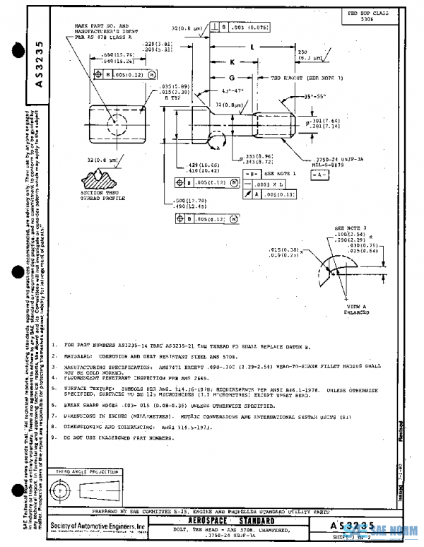 SAE AS3235 PDF