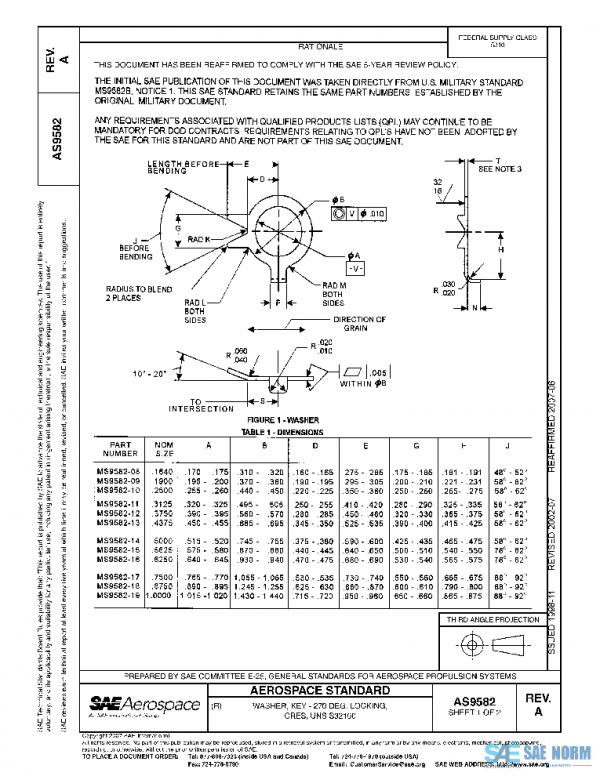 SAE AS9582A PDF SAE AS9582A PDF