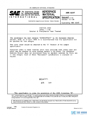 SAE AMS4231F PDF