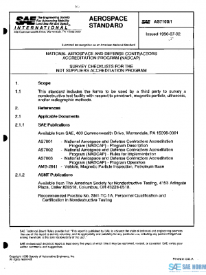 SAE AS7100/1 PDF