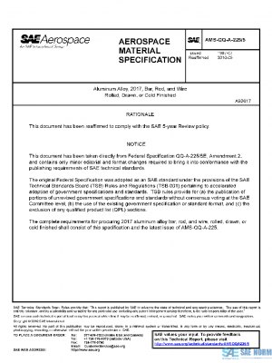 SAE AMSQQA225/5 PDF
