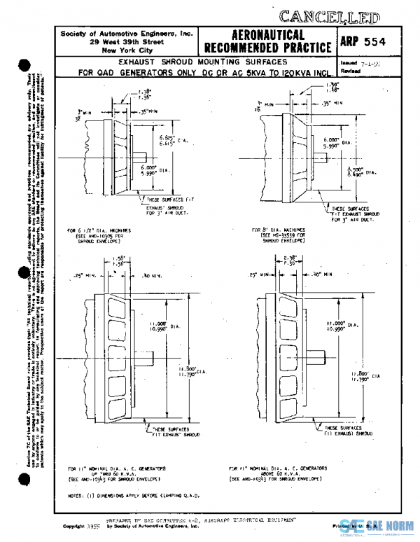 SAE ARP554 PDF