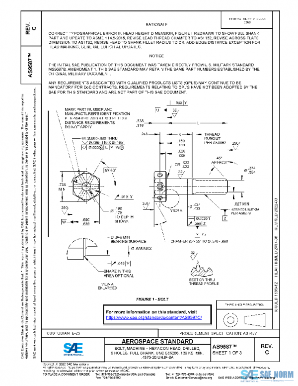 SAE AS9587C PDF SAE AS9587C PDF
