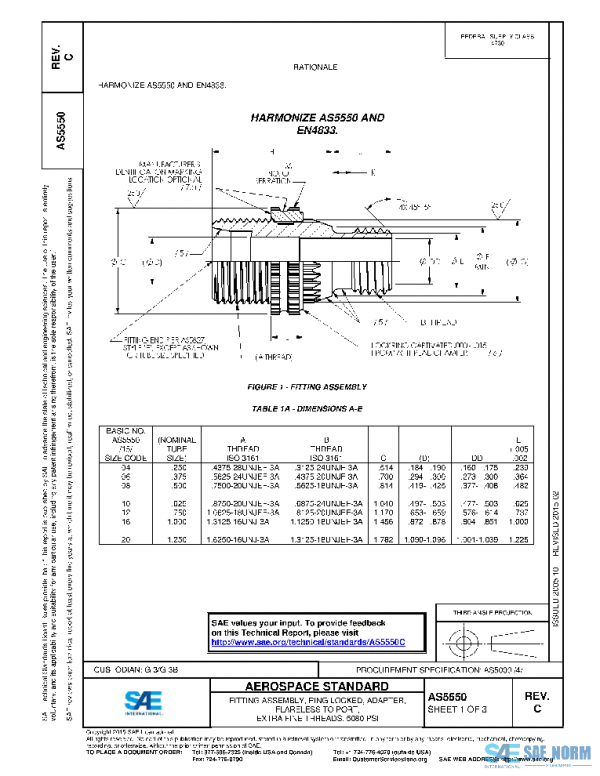 SAE AS5550C PDF SAE AS5550C PDF