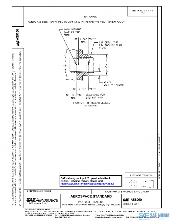 SAE AS5200 PDF