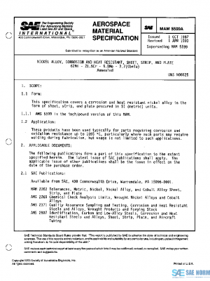 SAE MAM5599A PDF