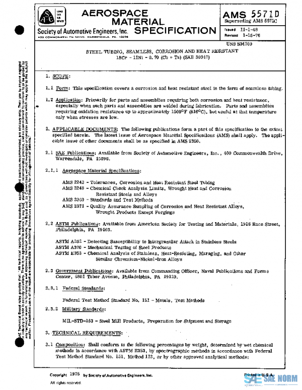 SAE AMS5571D PDF