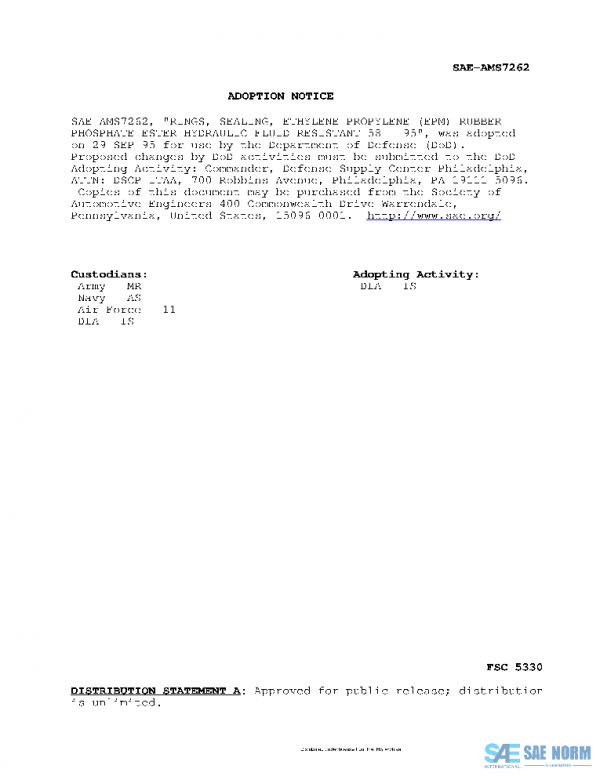 SAE AMS7262B PDF SAE AMS7262B PDF