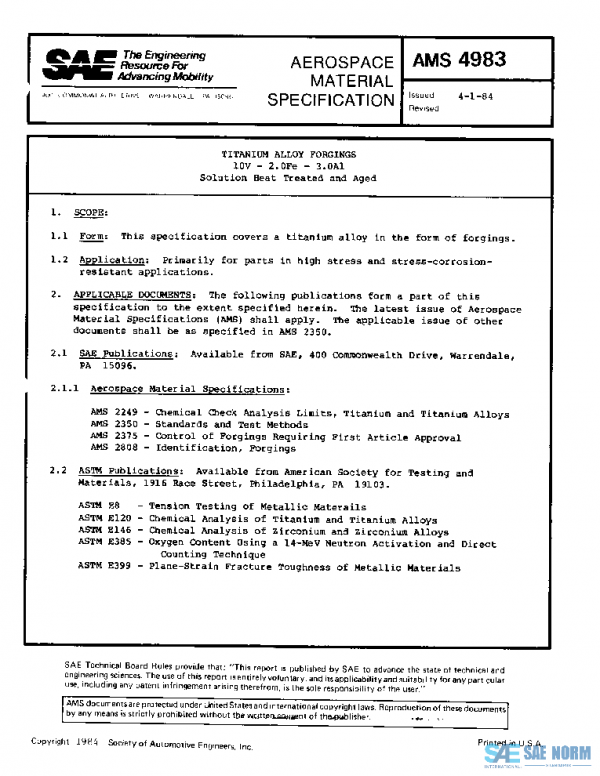 SAE AMS4983 PDF