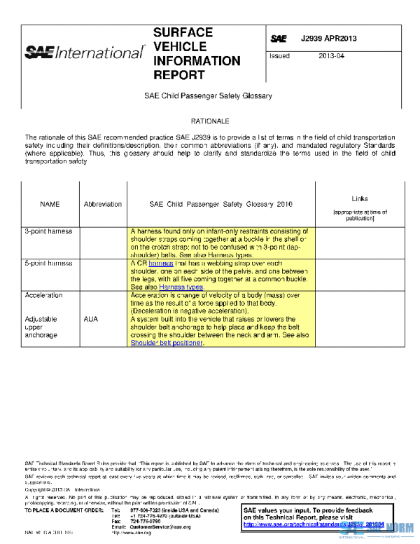 SAE J2939_201304 PDF