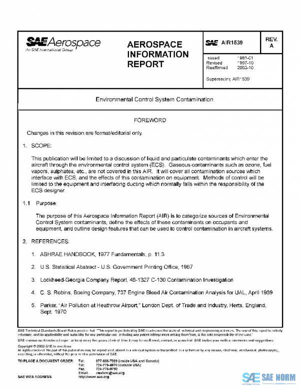 SAE AIR1539A PDF
