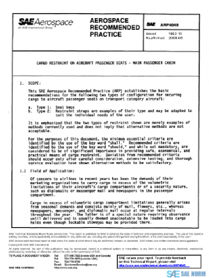 SAE ARP4049 PDF