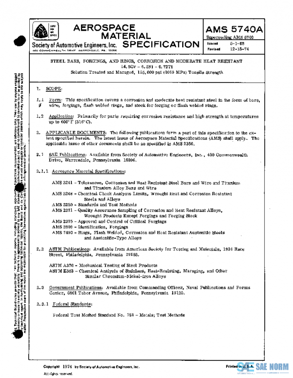 SAE AMS5740A PDF
