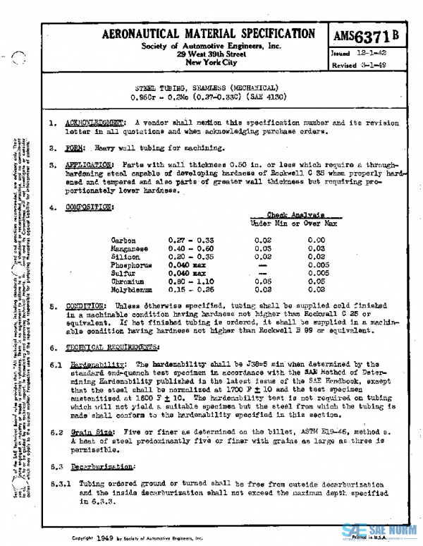 SAE AMS6371B PDF SAE AMS6371B PDF