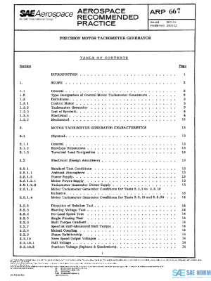 SAE ARP667 PDF
