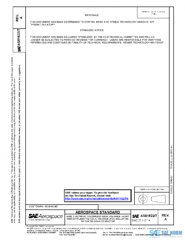 SAE AS81822/7A PDF