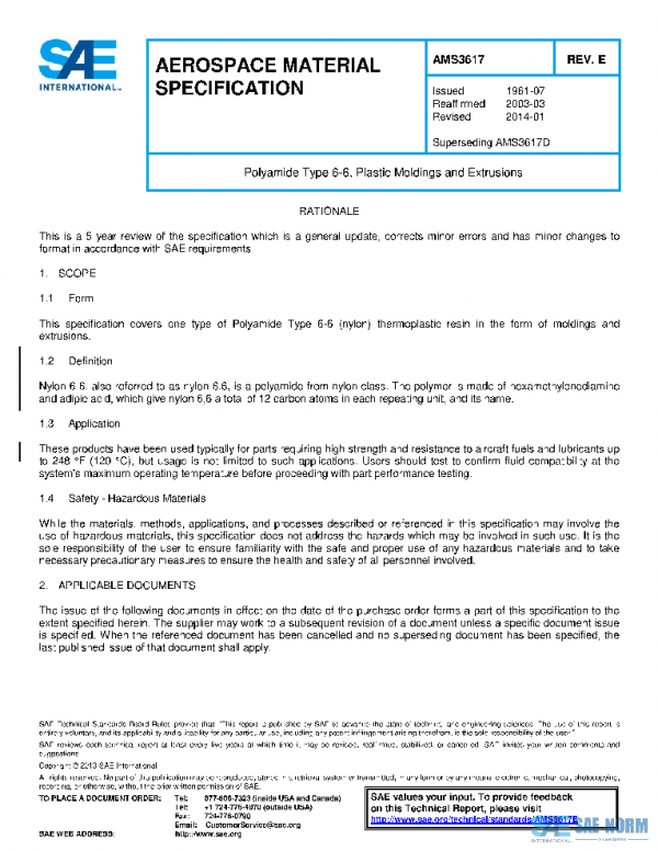 SAE AMS3617E PDF