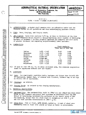 SAE AMS6324A PDF SAE AMS6324A PDF