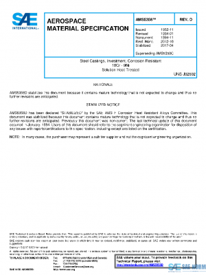 SAE AMS5358D PDF