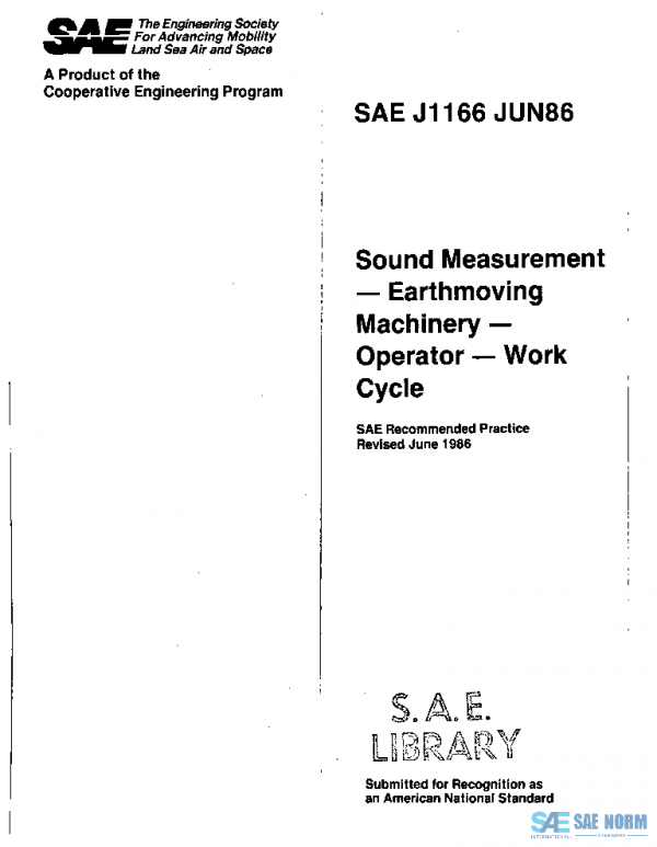 SAE J1166_198606 PDF