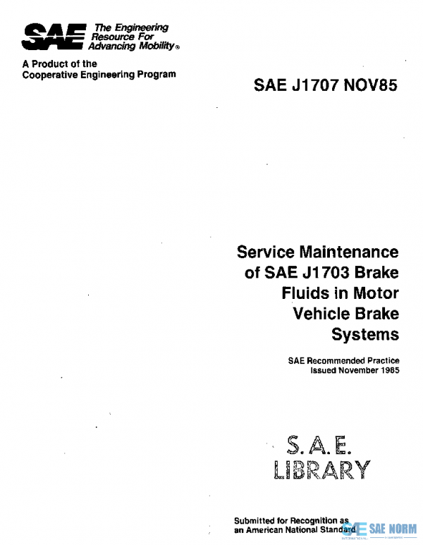 SAE J1707_198511 PDF