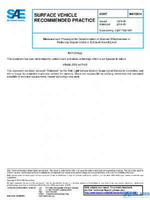 SAE J1207_201405 PDF