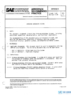 SAE ARP4102/11A PDF