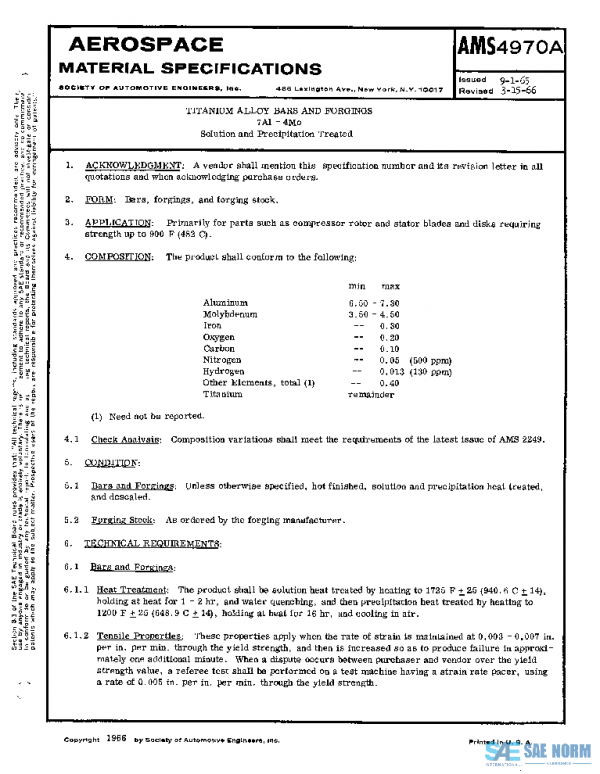 SAE AMS4970A PDF