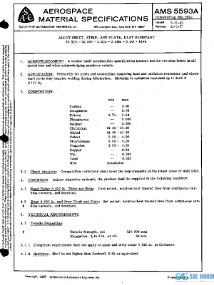 SAE AMS5593A PDF