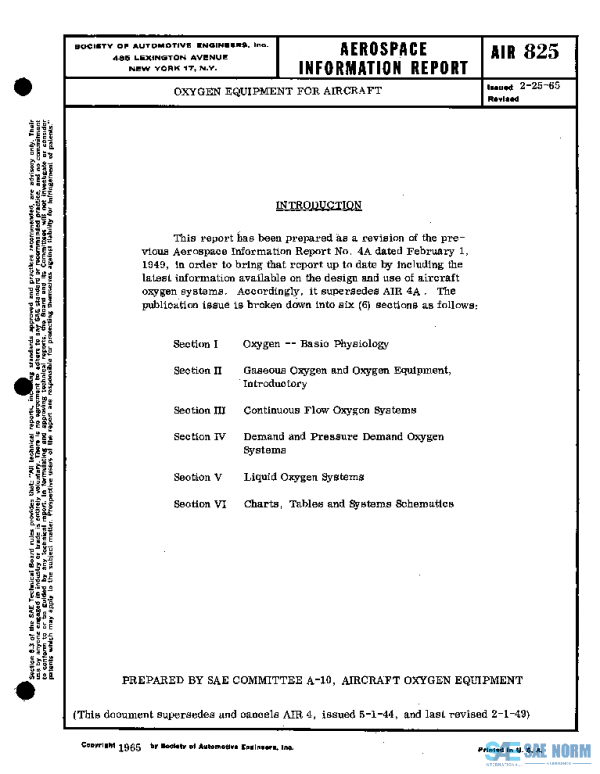SAE AIR825 PDF