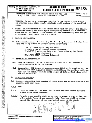 SAE ARP458 PDF