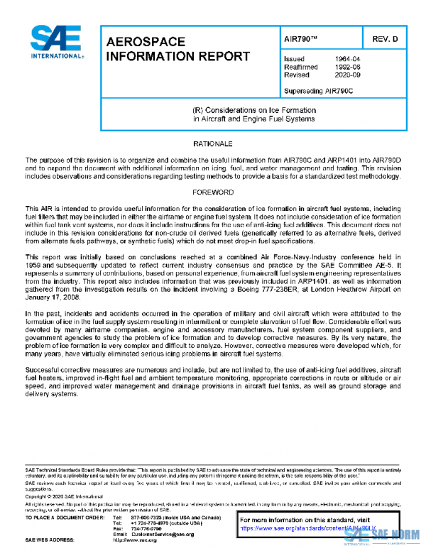 SAE AIR790D PDF