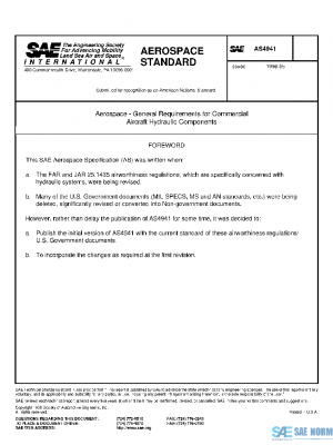 SAE AS4941 PDF