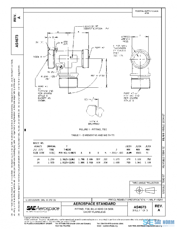 SAE AS4673A PDF SAE AS4673A PDF